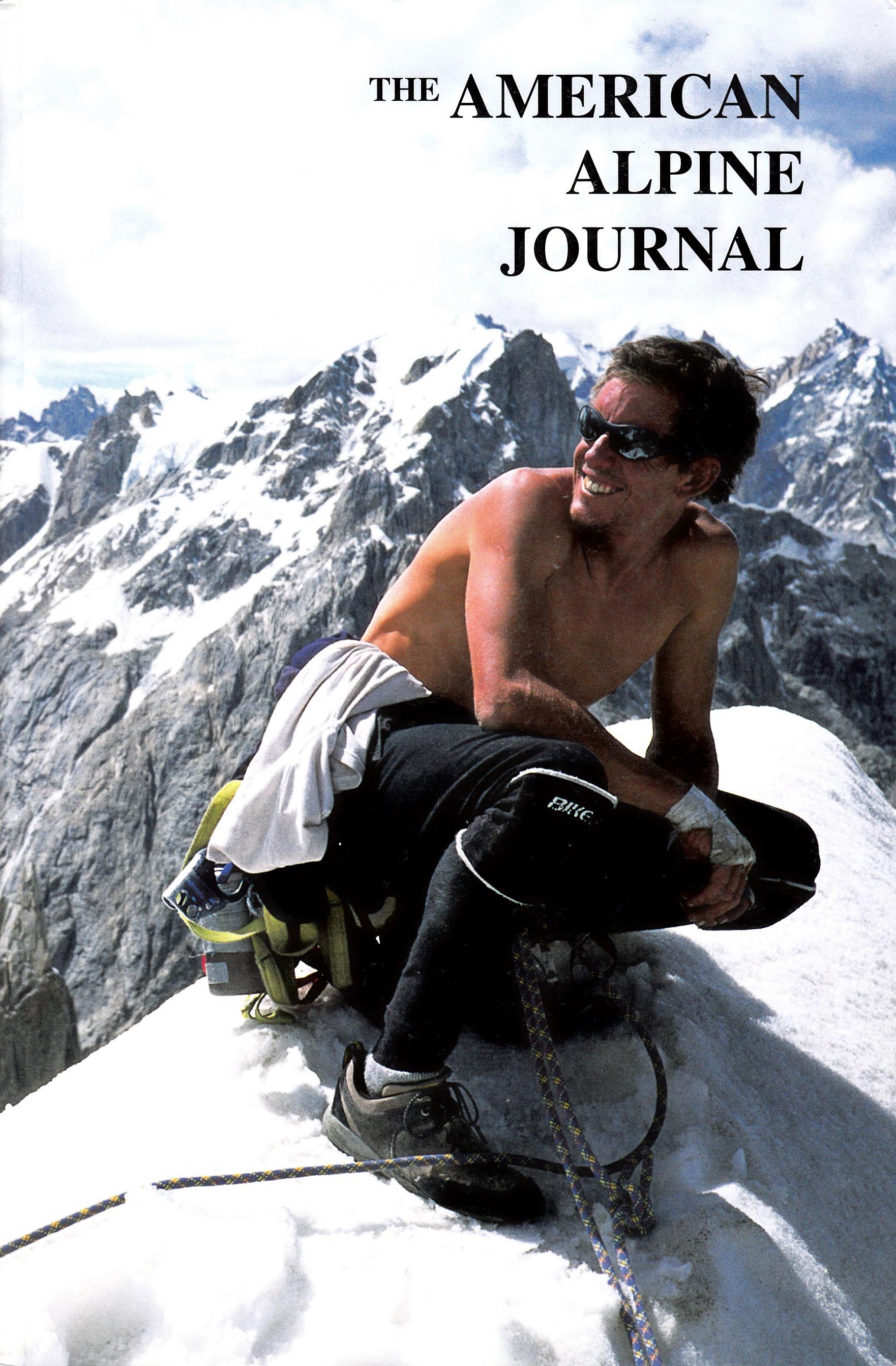 The American Alpine Journal 2001 cover