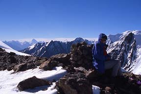 View south into Pakistan from Dilisang Pass (5,290m), August 6, 2004